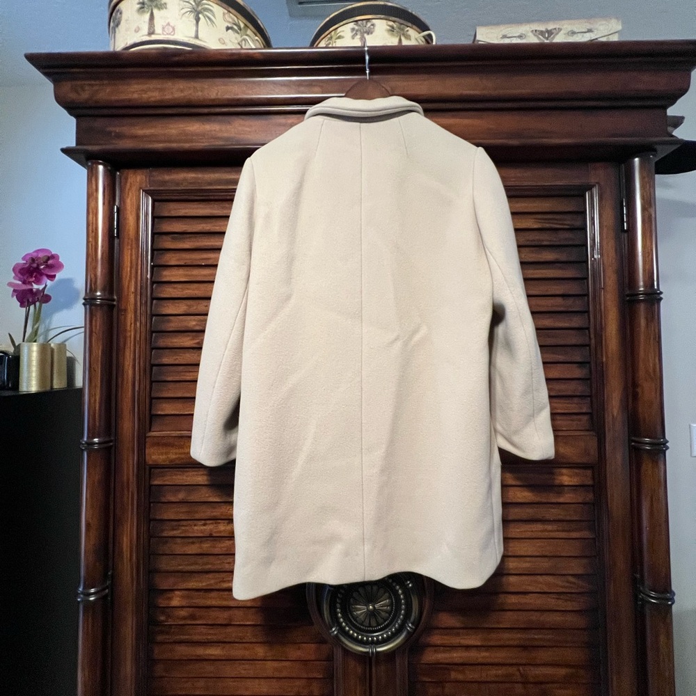 Vintage Halston Three Wool Coat 70’s Collectors Item Excellent Condition Sz med - Picture 2 of 16